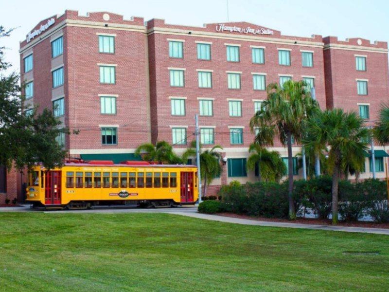 Hampton Inn & Suites Tampa Ybor City Downtown Bagian luar foto